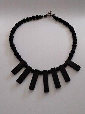 Black Lava Rock Beads